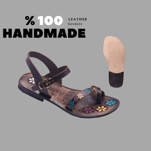 Handmade Leather Sandals - BOSA Bodrum Sandals