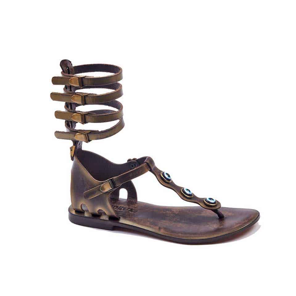 Handmade Leather Gladiator Sandals 602