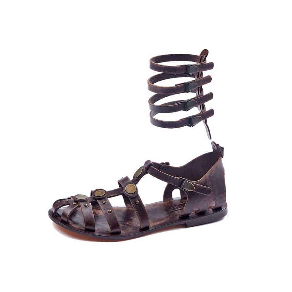 Handmade Leather Gladiator Sandals 610