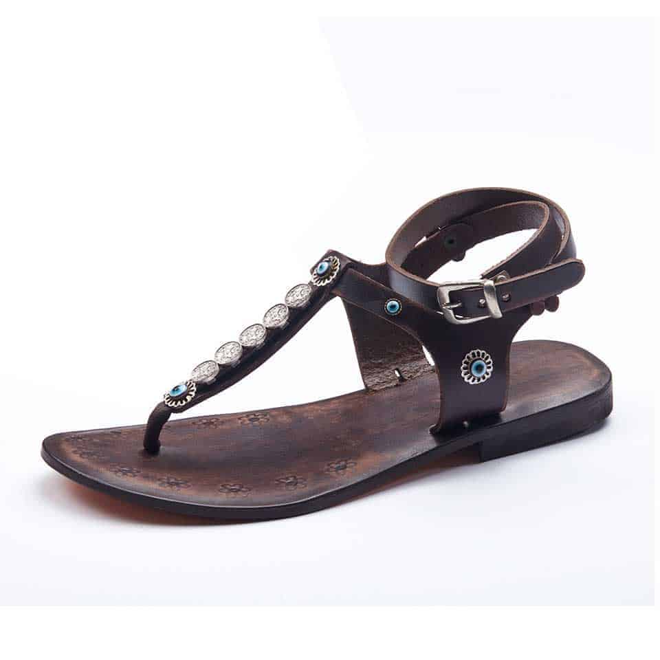 Strappy Summer Womens sandals Ankle Wrap Strap